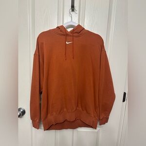 Nike Men's Burnt Orange Hoodie